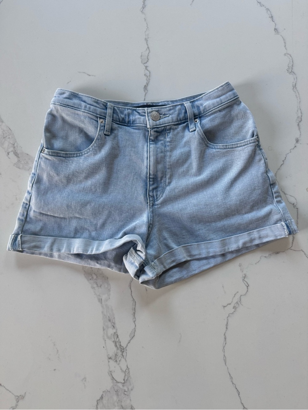 Express MOM SHORTS -SHORTIE -SUPER HIGH RISE -8